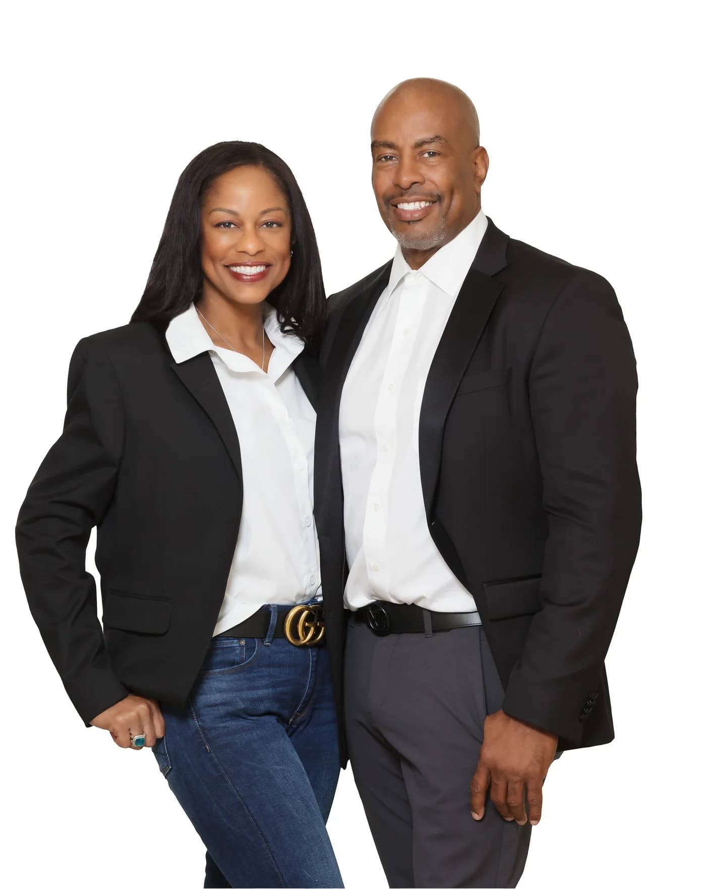 Shantel and Dr. Charles Greene, founders of Greene Emerald Med Spa